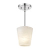 A6696-1MP, Madrid 1-Light Hand Carved Alabaster Pendant By Modition Lighting