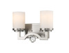 A photo of the Bella 2-Light Vanity Light By Mirage Lighting