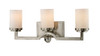 A photo of the Bella 3-Light Vanity Light By Mirage Lighting