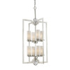 A photo of the Bella 8-Light Chandelier By Mirage Lighting