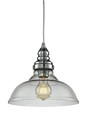 A photo of the Newd Clear Glass Pendant By Mirage Lighting
