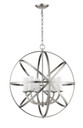 Byron 6-Light Candle Styled Globe Chandelier By Mirage Lighting
