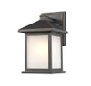 A photo of the Taylor 1-Light Bronze Outdoor Medium Wall Mount By Mirage Lighting