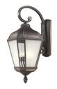 A photo of the Port 4-Light Outdoor Wall Mount By Mirage Lighting