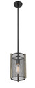 One Light Multi-Finish Mini-Pendant by Mirage Lighting  P440MPBK-MF