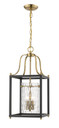 A photo of the Delilah 3-Light Medium Pendant By Mirage Lighting