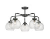 Walden 5-Light Titanium Dark Dual Mount Chandelier By Mirage Lighting