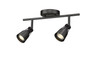 Laval 2-Light Track Light By Mirage Lighting