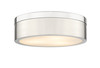 Piston 3-Light  Two Toned Flush Mount By Modition Lighting