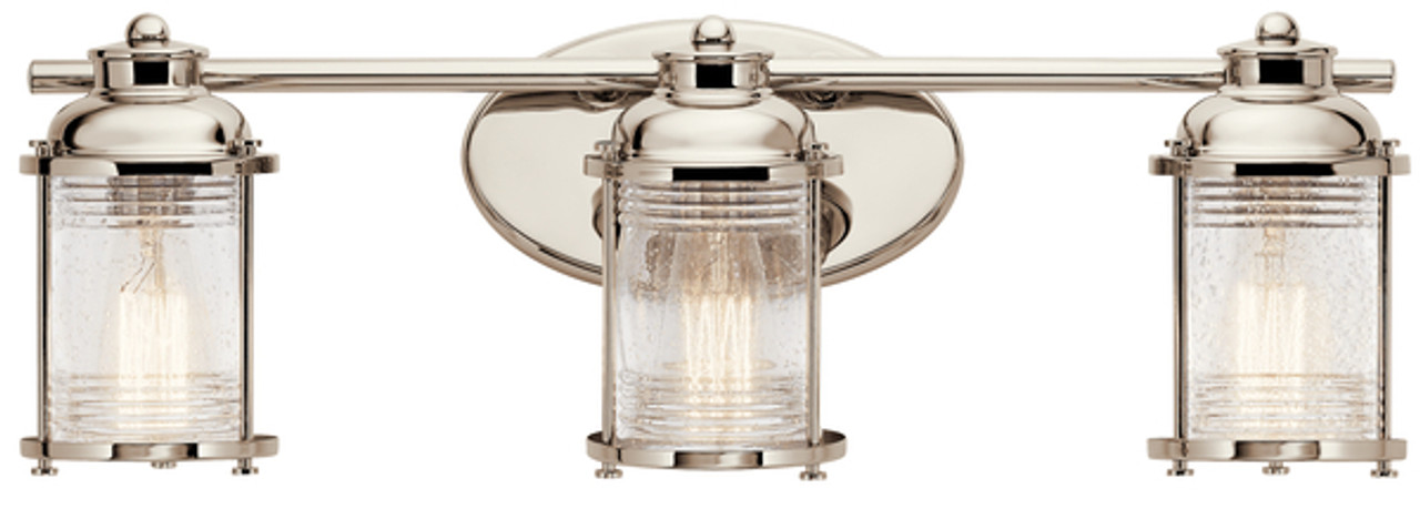 Ashland Bay 3 Light Rustic Vanity Light By Kichler Lighting