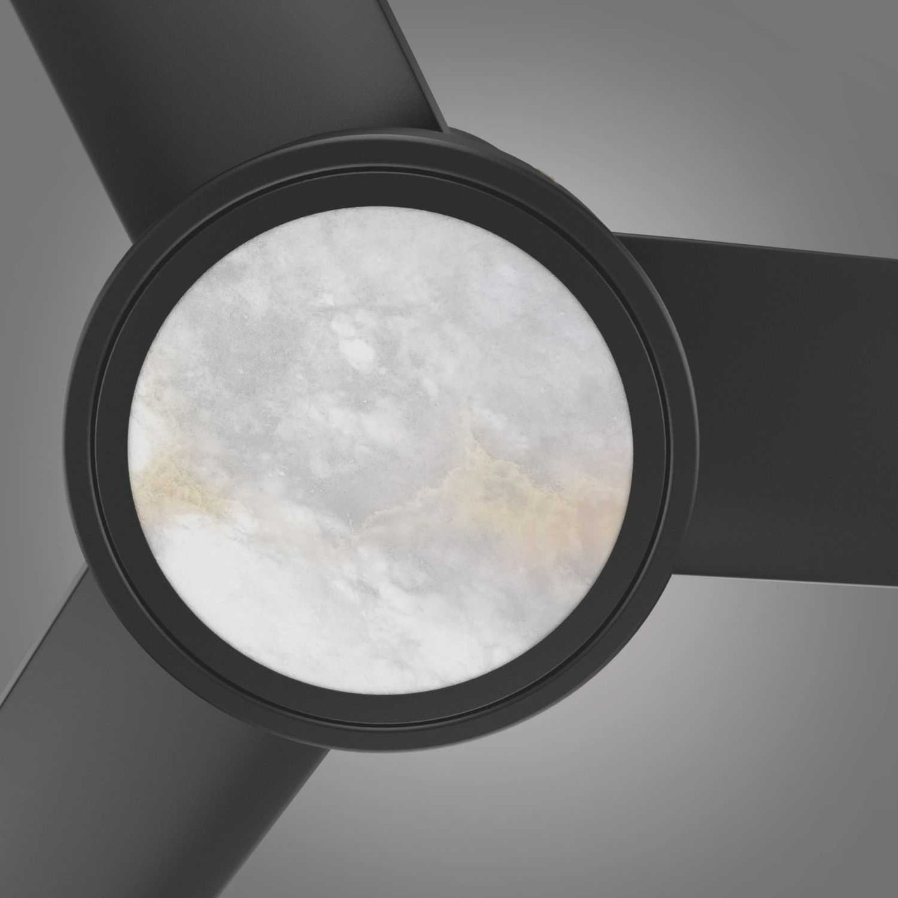 Versa 55" Smart Ceiling Fan with Alabaster Lens By Mirage Lighting Fans