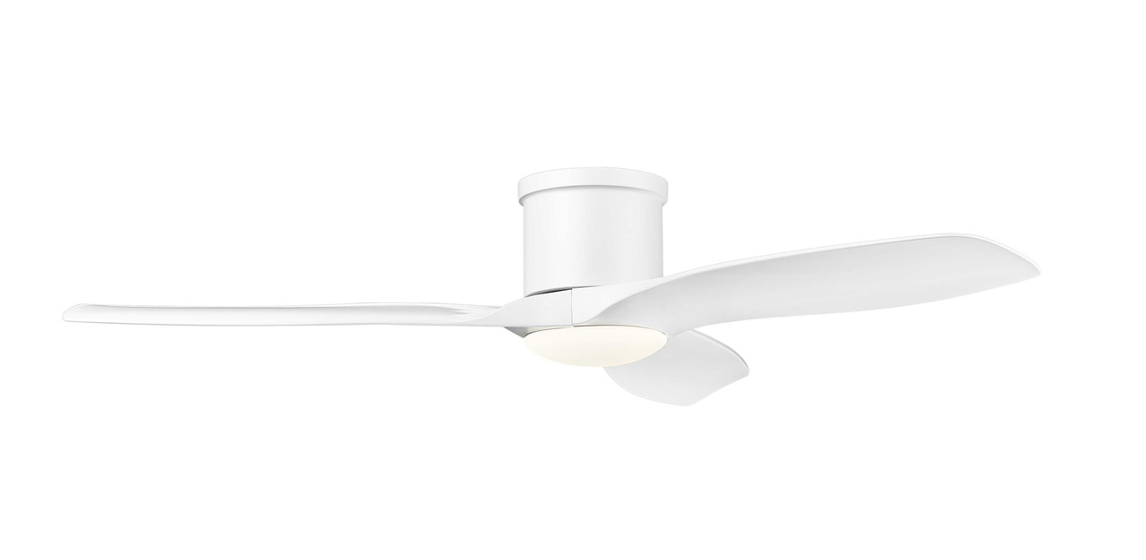 Apollo DC Motor 52" LED Smart Fan Matte White by Mirage Lighting Fans Apollo DC Motor 52" LED Smart Fan Matte White by Mirage Lighting Fans