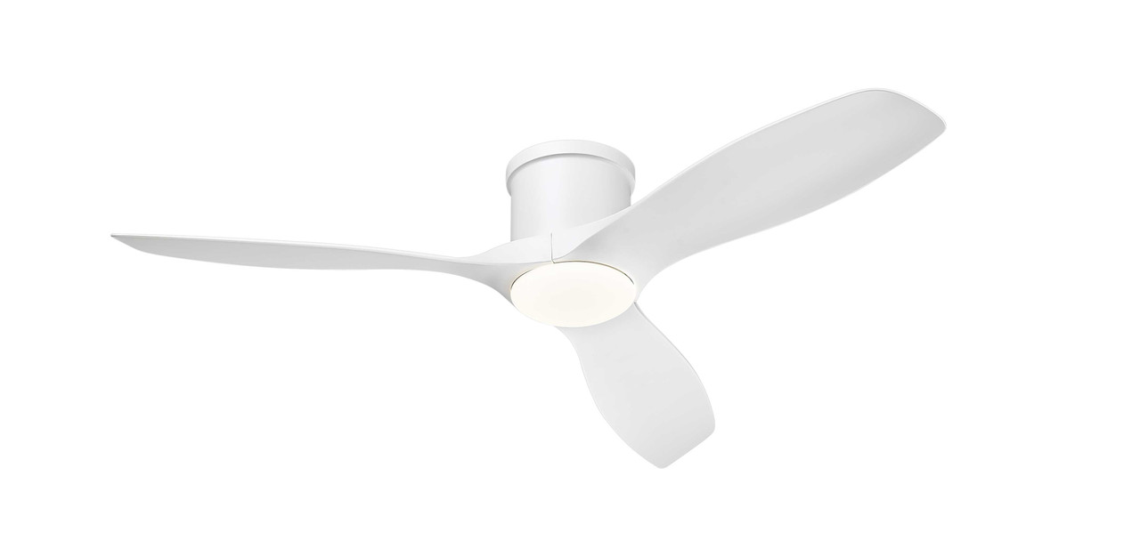 Apollo DC Motor 52" LED Smart Fan Matte White by Mirage Lighting Fans Apollo DC Motor 52" LED Smart Fan Matte White by Mirage Lighting Fans