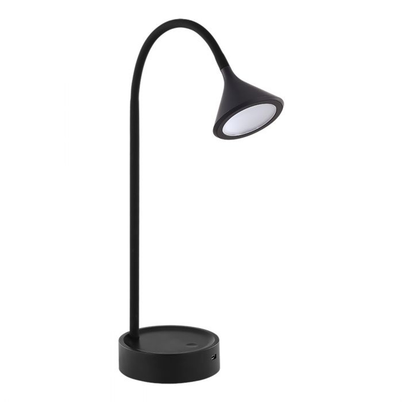 Ormond 6w Led Black Desk Lamp By Eglo