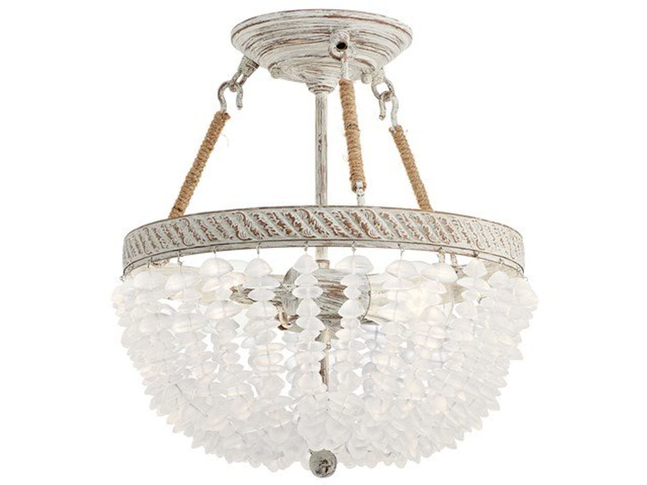 coastal semi flush mount ceiling light