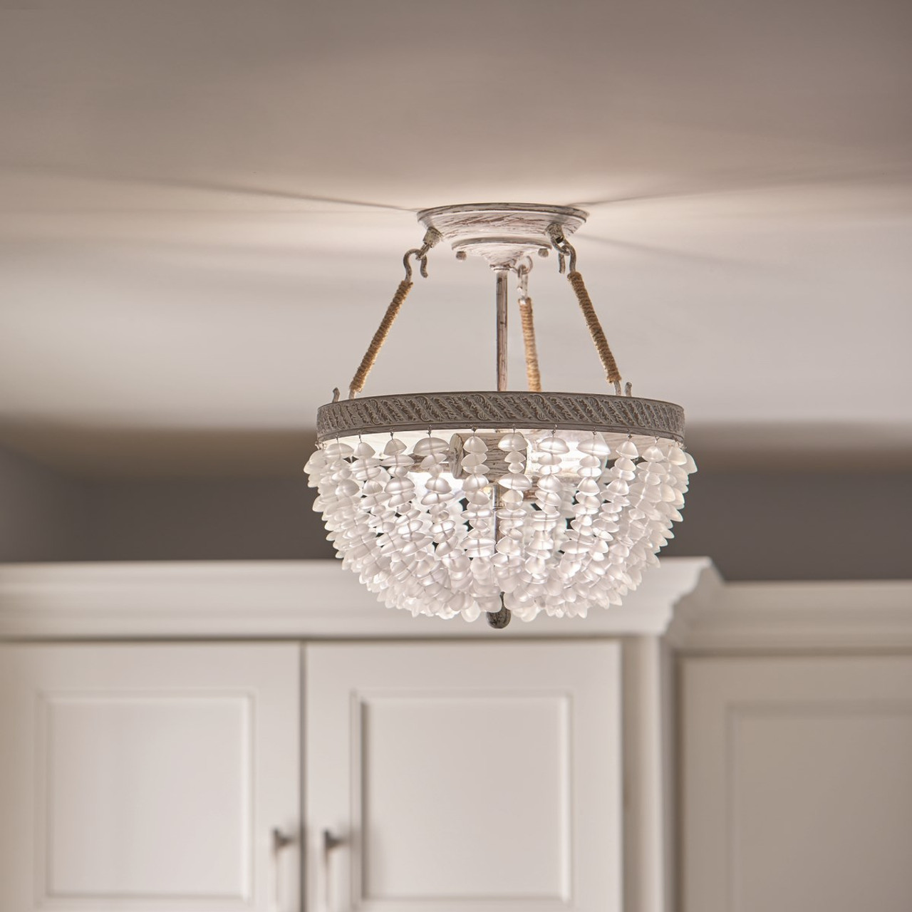 coastal semi flush lighting