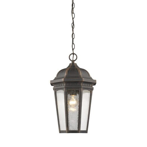 Barrie Painted Rust Outdoor Large Hanging Lantern By Mirage Lighting The Lighting Shoppe