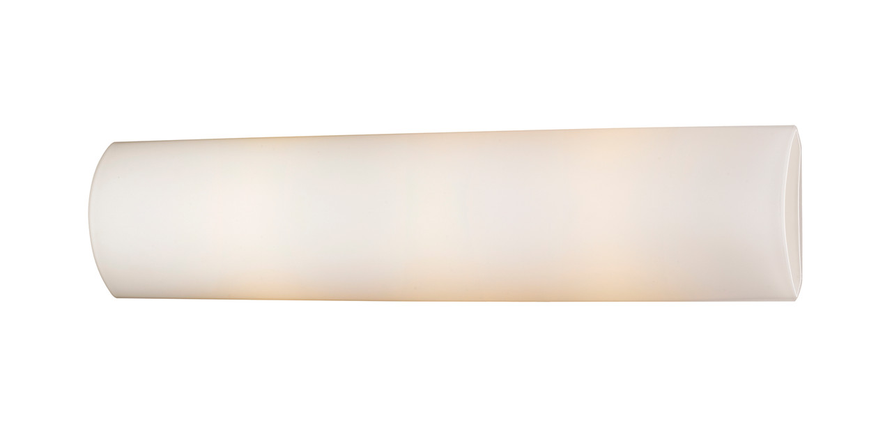A photo of the Glaceau 3-Light Vanity Light By Mirage Lighting