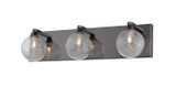 Christeline 3-Light Vanity Light By Mirage Lighting