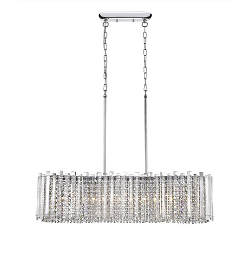 Crystal Linear pendant by Modition