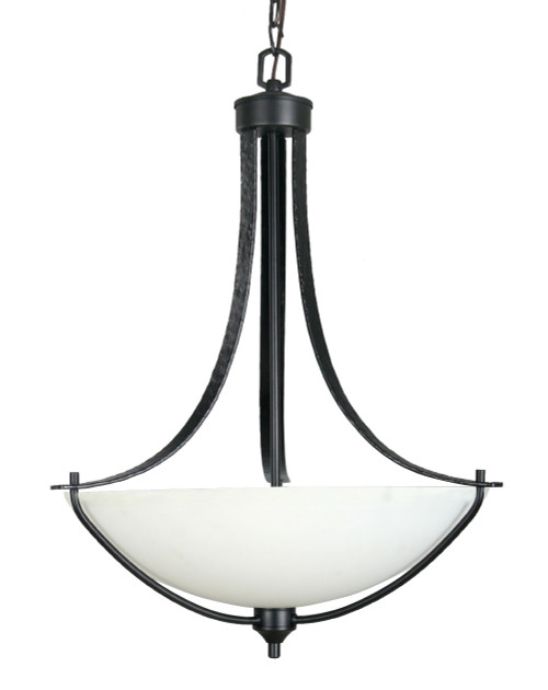 A photo of the Mykonos 3-Light Pendant By Mirage Lighting