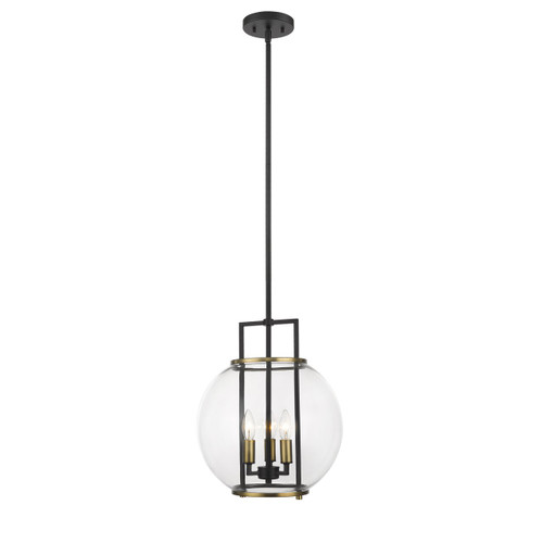 A photo of the Orbem 3-Light Pendant By Modition Lighting