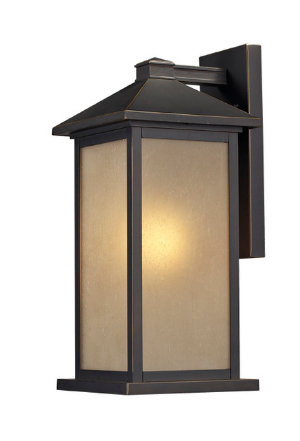 A photo of the Allure Bronze Outdoor Medium Wall Mount By Mirage Lighting