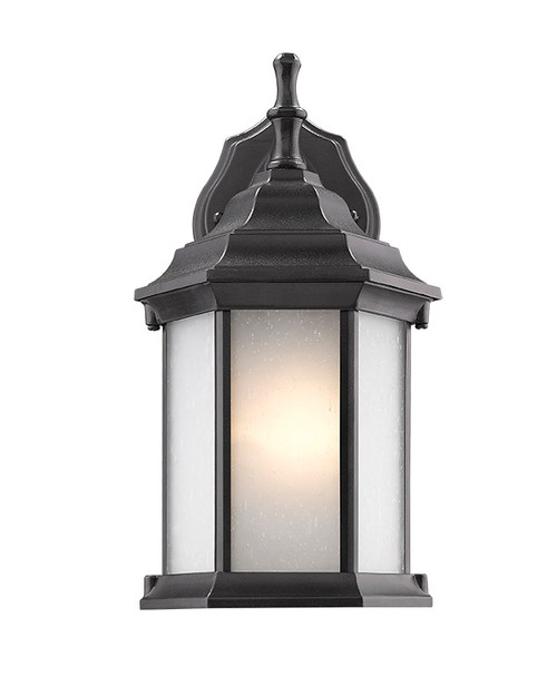 Picnic 1-Light Black Outdoor Wall Mount By Mirage Lighting