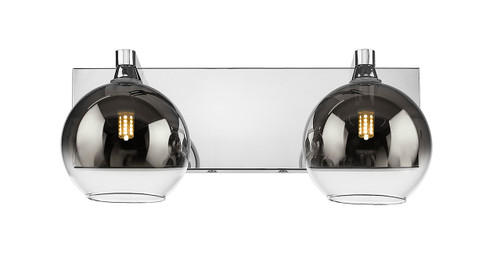 A photo of the Unite 2-Light Vanity Light By Mirage Lighting