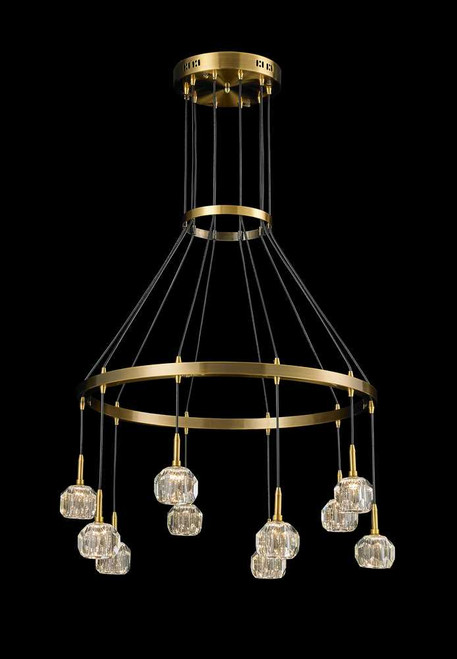 Sole 10-Light Chandelier By StarFire Crystal