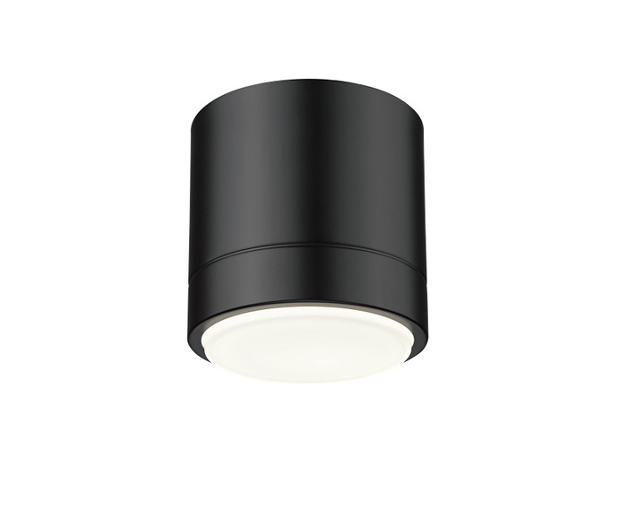 Crescent 6" 5CCT LED Flush Mount w/Replaceable LED Module Frosted Glass by Modition Lighting