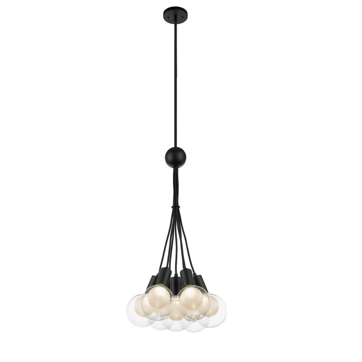 A photo of the Optionem 7-Light Replaceable LED Pendant By Mirage Lighting