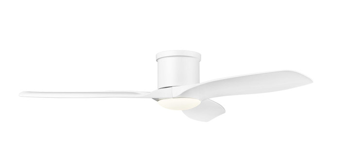 Apollo DC Motor 52" LED Smart Fan Matte White by Mirage Lighting Fans Apollo DC Motor 52" LED Smart Fan Matte White by Mirage Lighting Fans