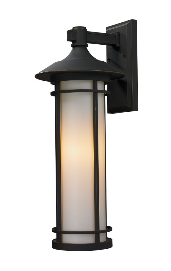 A photo of the Brunswick Oil Rubbed Bronze Large Outdoor Wall Mount By Mirage Lighting