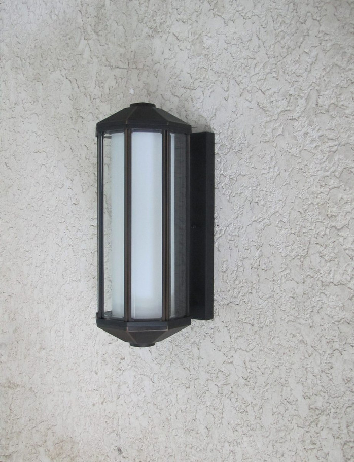 A photo of the Delon Outdoor Wall Mount By Mirage Lighting