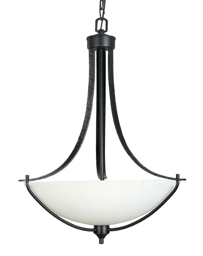 A photo of the Mykonos 3-Light Pendant By Mirage Lighting
