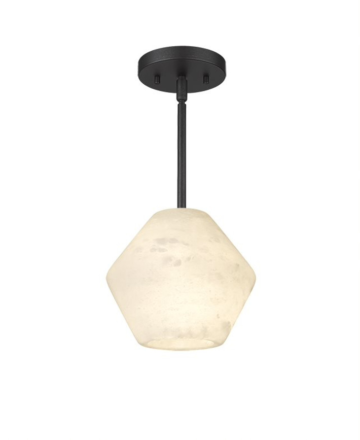 A6697-1MP-TD, Barcelona 1-Light Alabaster Pendant By Modition