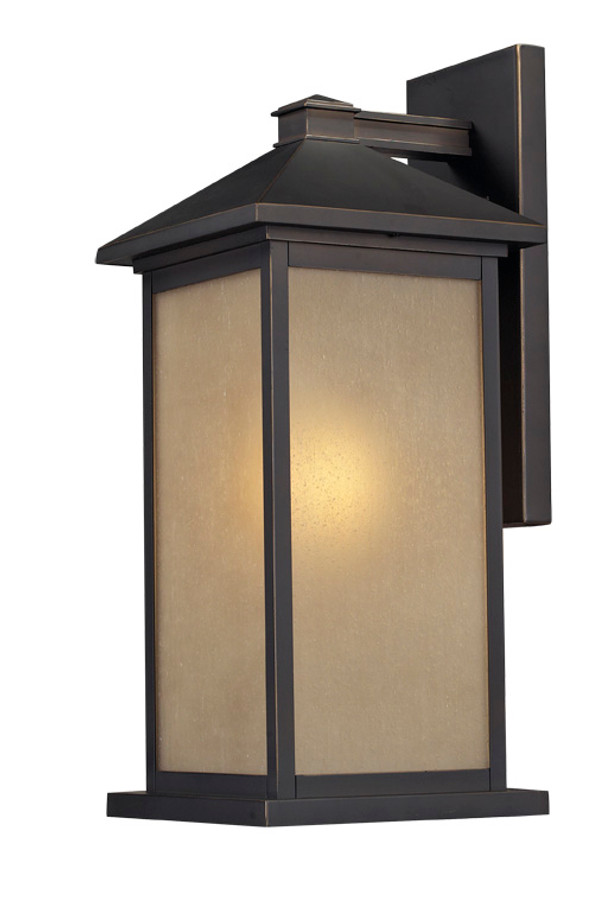A photo of the Allure Bronze Outdoor Large Wall Mount By Mirage Lighting