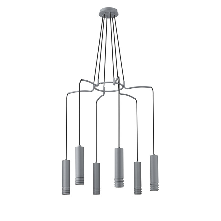 Milly 6-Light Modern Chandelier By Mirage Lighting X10006-6-03