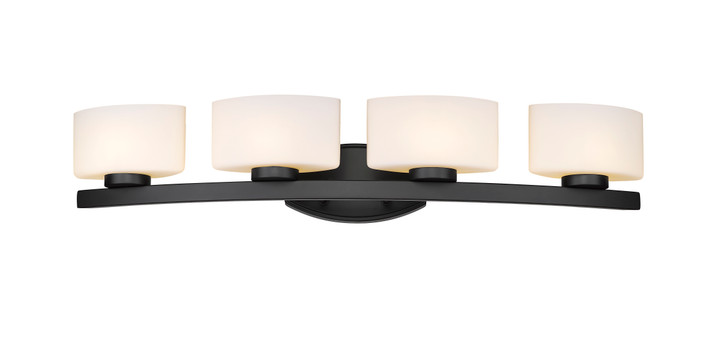 A photo of the Healy 4-Light Vanity Light By Mirage Lighting