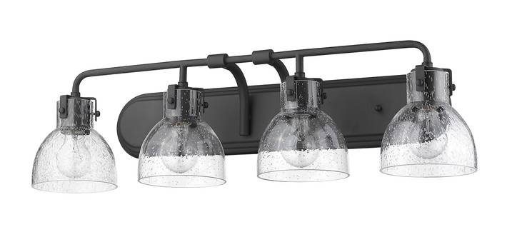 A photo of the Aston 4-Light Vanity Light By Mirage Lighting