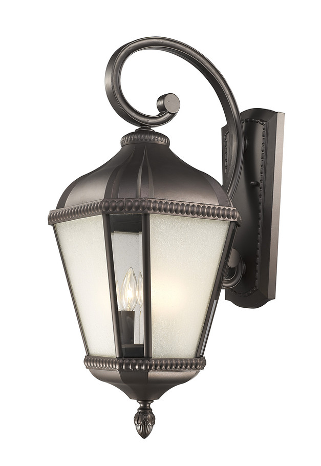 A photo of the Port 3-Light Wall Mount By Mirage Lighting