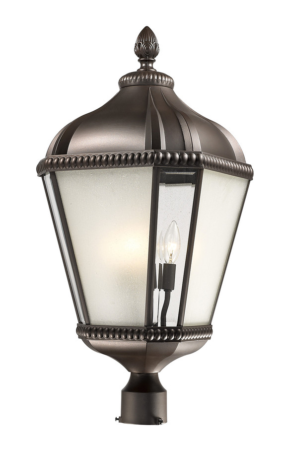 A photo of the Port 4-Light Outdoor Post Head By Mirage Lighting
