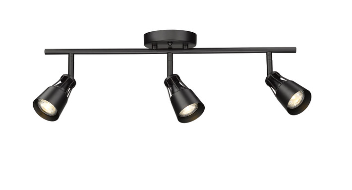 A photo of the Laval 3-Light Track Light By Mirage Lighting