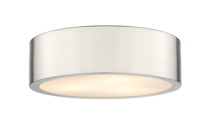 A photo of the Piston 3-Light Flush Mount By Modition Lighting