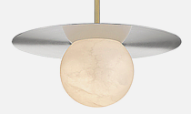 Sora　ミラージュ Soraya 6-Light Crystal Flush Mount By Mirage Lighting | The