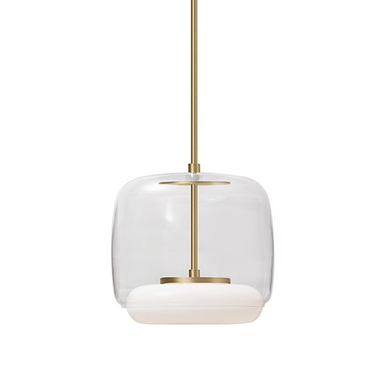 Lumières de la Ville glass Vintage Pendant Light Fixture Glass Hanging Lamp, E26