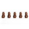 solid milk chocolate snowmen