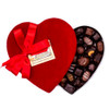 1 lb Valentine's Day Red Velvet Heart  Shaped Gift Box