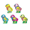 solid milk chocolate chicks wrapped in extra cute chick foiles